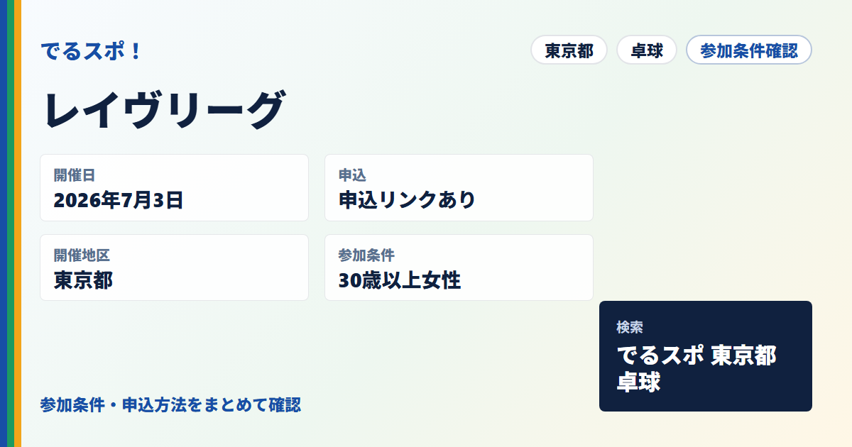 レイヴリーグ